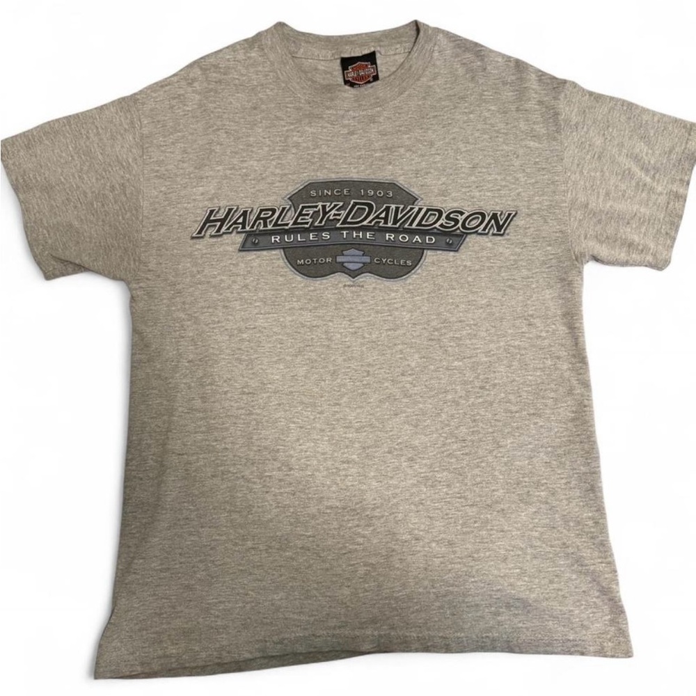 Harley-Davidson Light Gray Short Sleeve Tee